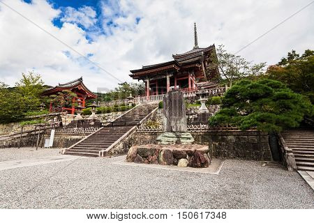 Holiday in Japan - Summer Autumn Transit View in Kiyomizudera Temple, Kyoto, Japan