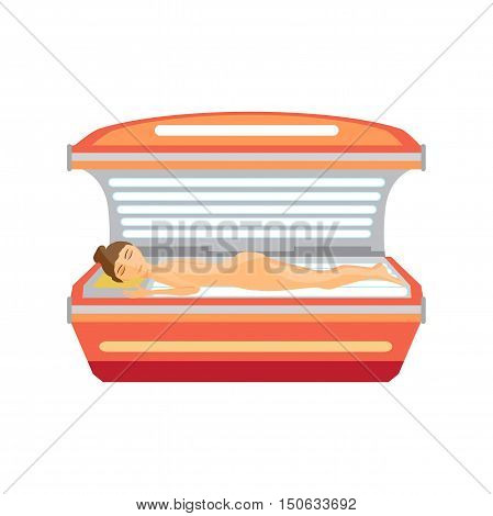 Young Woman Tanning Vector & Photo (Free Trial) | Bigstock