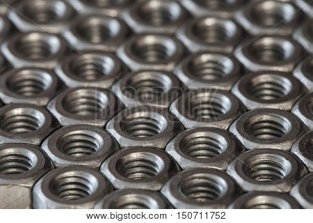 metal hex nuts photo, stainless steel hex nut