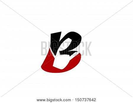Abstract letter B logo icon design
.Abstract logo design template