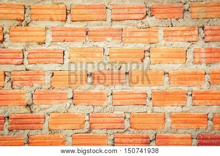 The wallbrick background Texture wallbrick red grunge style