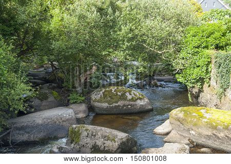 Aven River At Pont-aven In Brittany