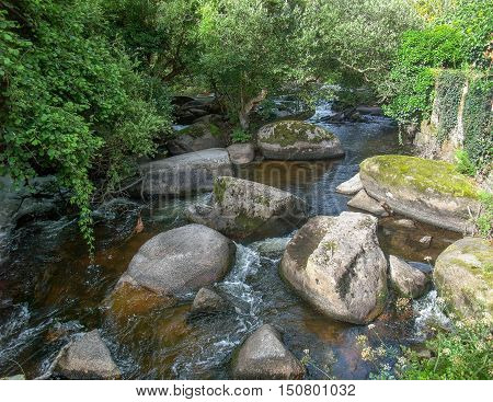 Aven River At Pont-aven In Brittany