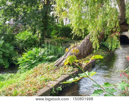 Aven River At Pont-aven In Brittany