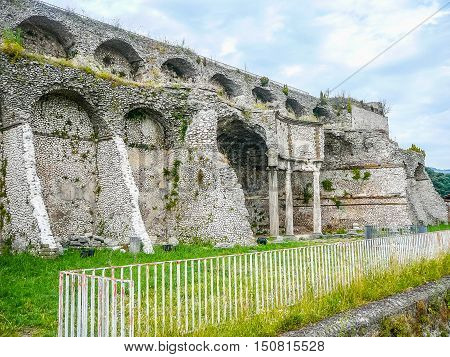 Hdr Temple Of Fortuna Primigenia