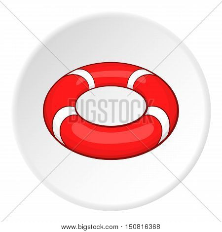 Lifeline icon. Cartoon illustration of lifeline vector icon for web