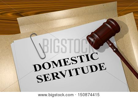 Domestic Servitude - Legal Concept