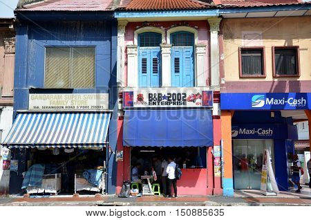 Little India District In Singapore