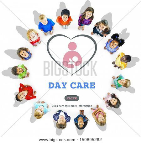 Day Care Babysitter Nanny Nursery Love Motherhood Concept
