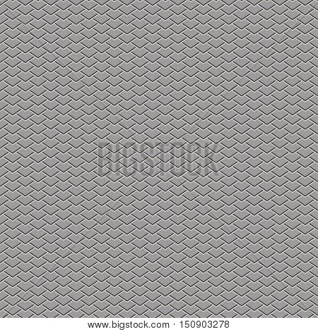 Vector illustration seamless pattern  small gray tiles