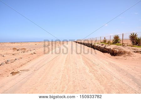 Countryside Desert Dirt Path