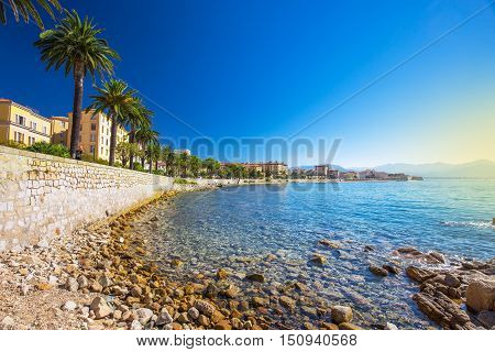 Ajaccio Old City Center, Corsica, France, Europe
