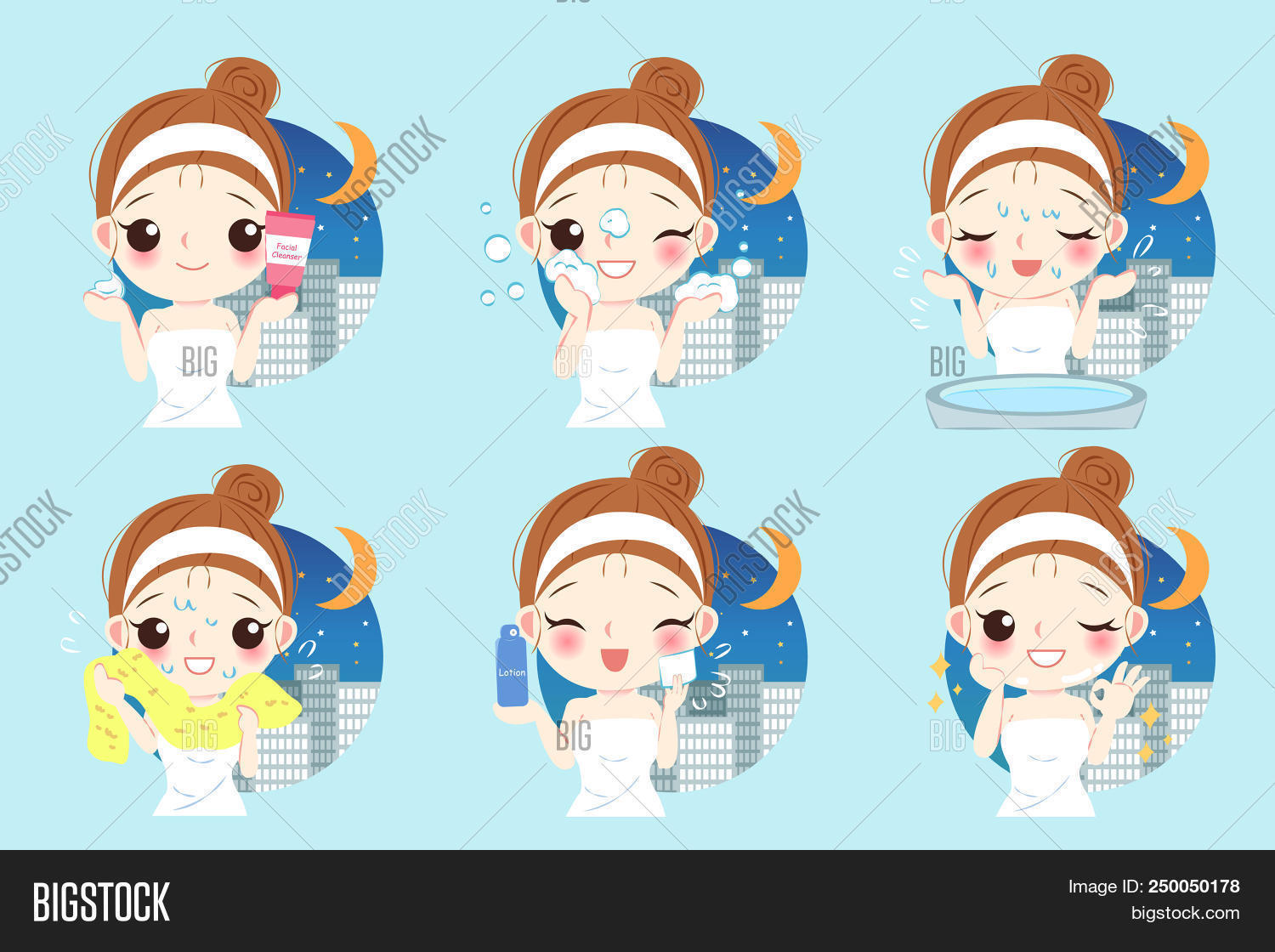 Skin Rounds Cartoon Cute Cartoon Skin Vector & Photo (Free Trial) | Bigstock