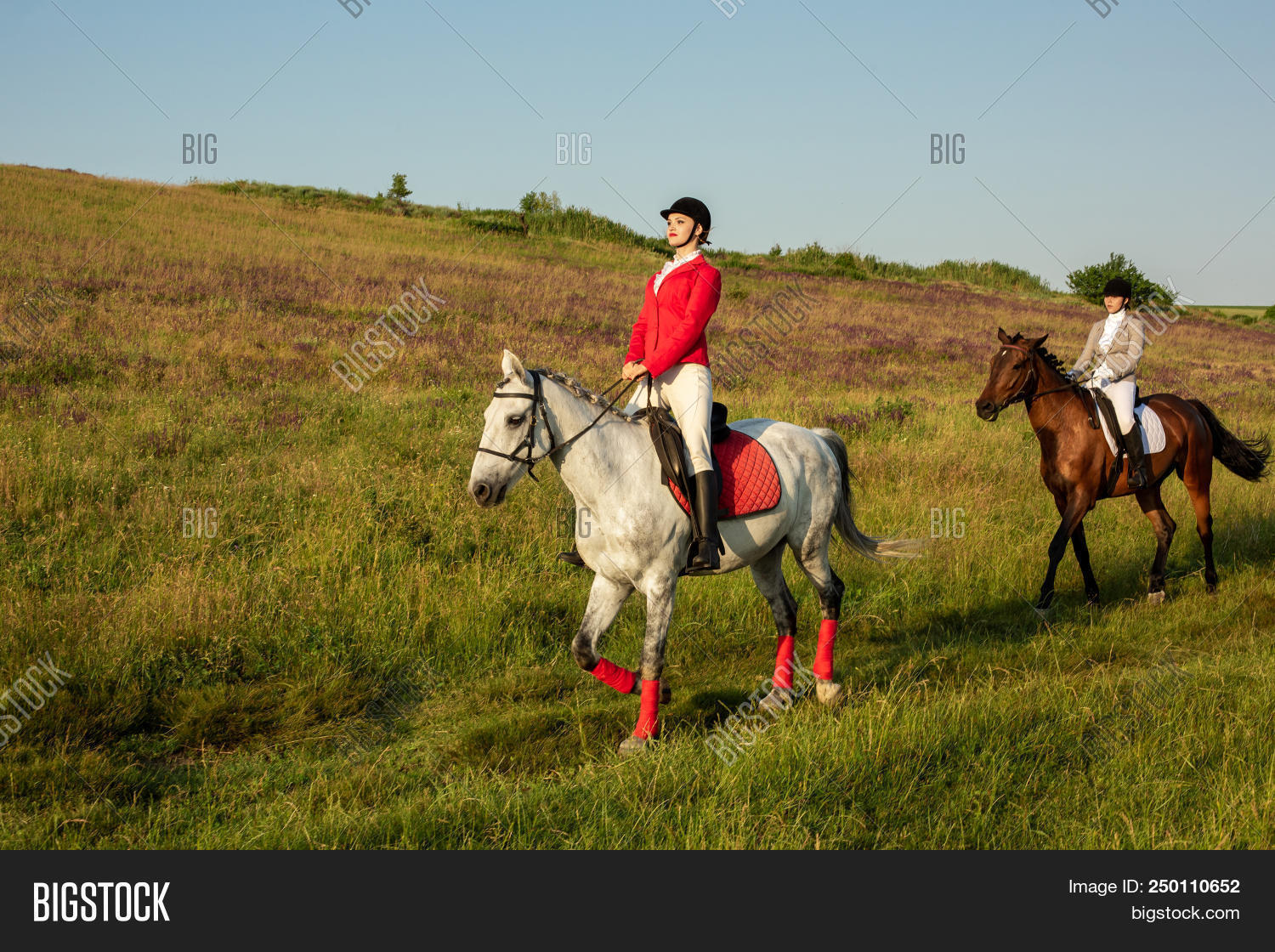 Horseback Riders. Two Image & Photo (Free Trial) Bigstock
