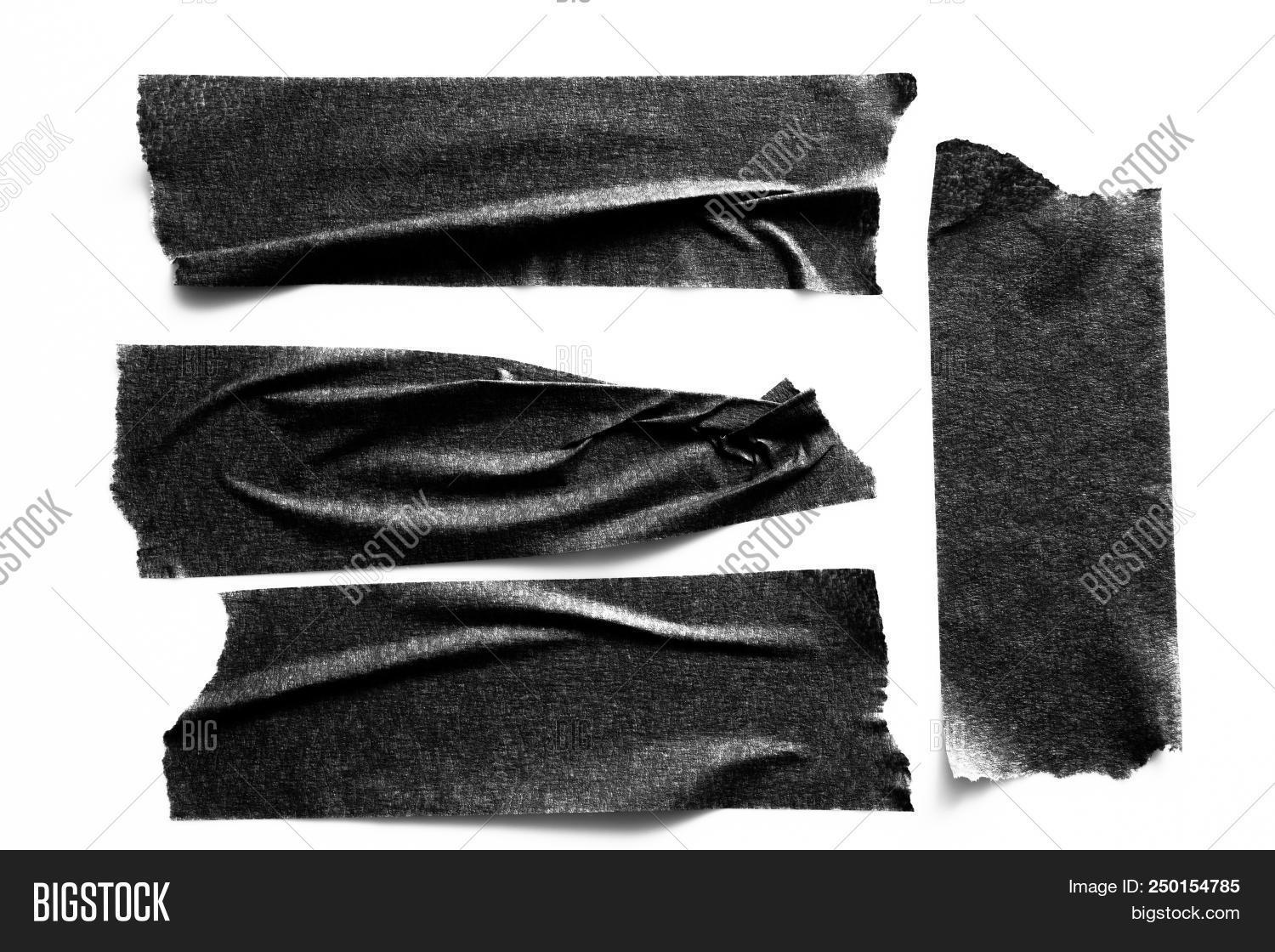 Set Black Tapes On Image & Photo (Free Trial) | Bigstock