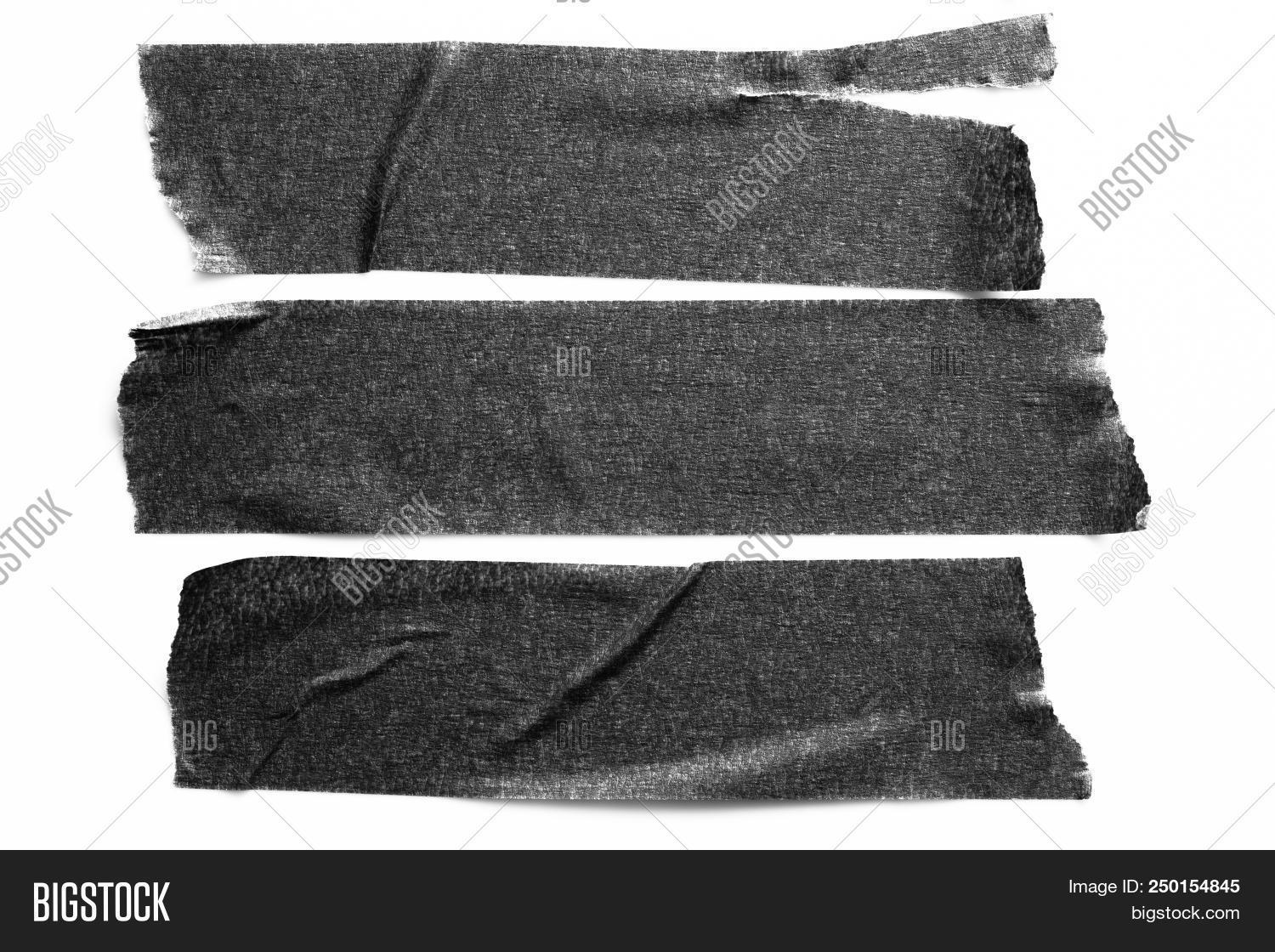 Set Black Tapes On Image & Photo (Free Trial) | Bigstock