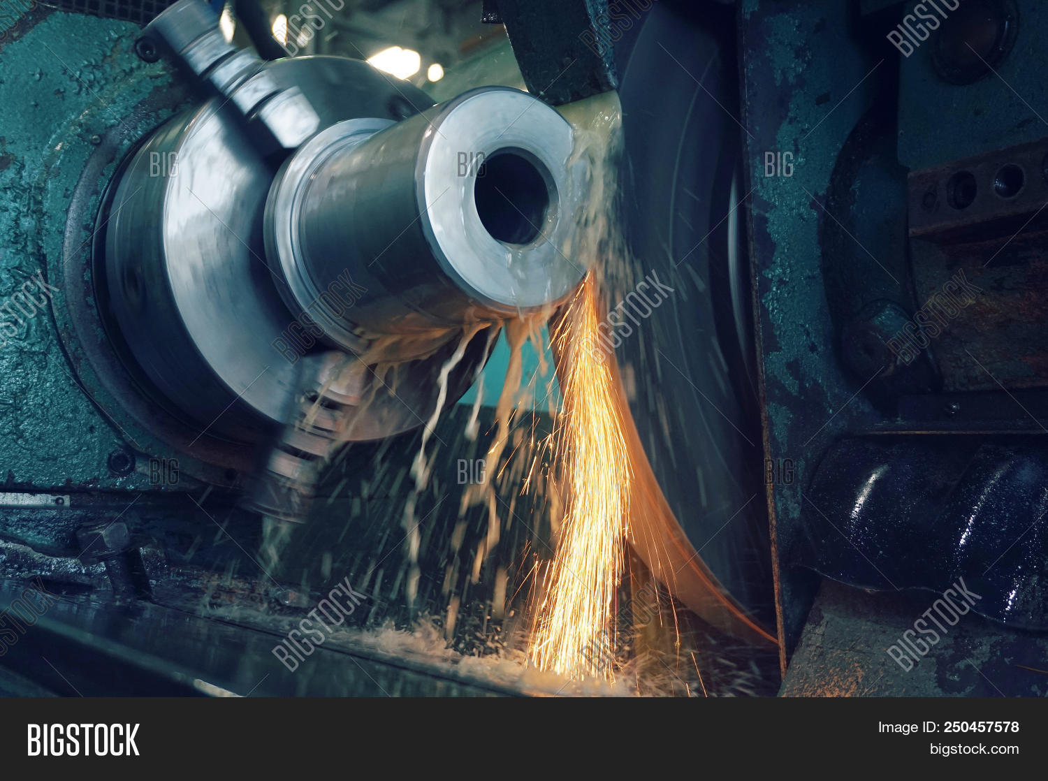 Grinding Metal, Final Image & Photo (Free Trial) Bigstock