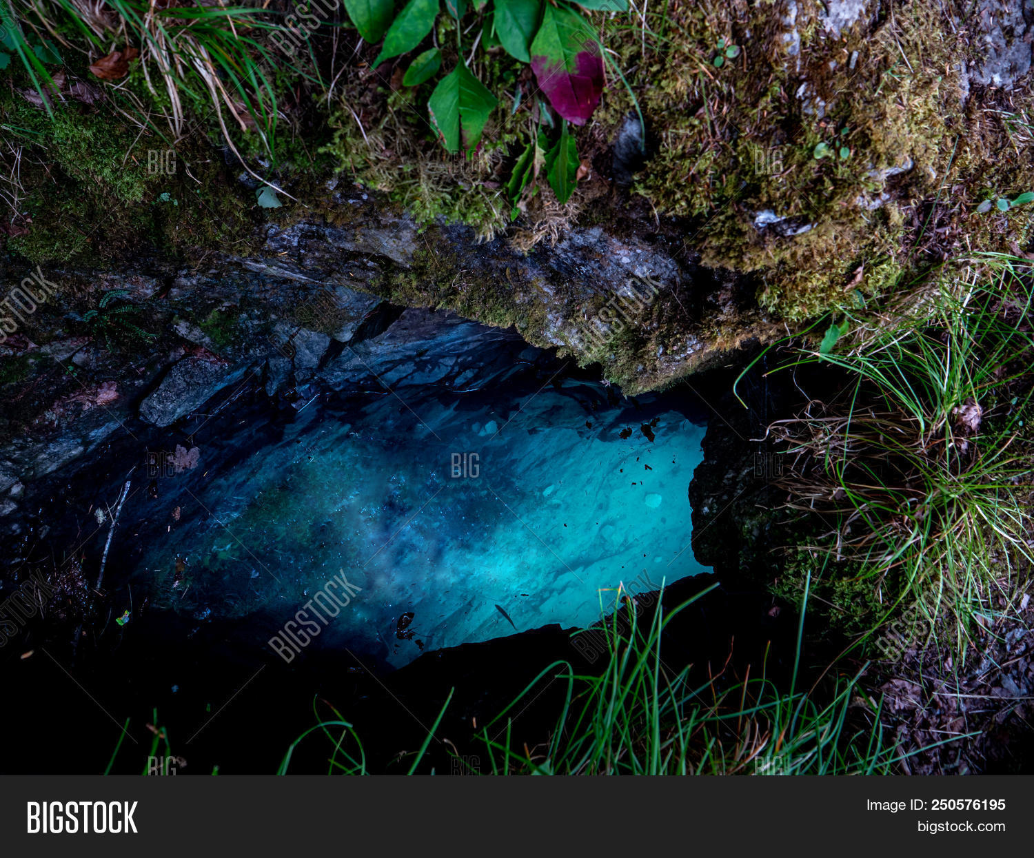 Crazy Blue Water Cave Image & Photo (Free Trial) Bigstock