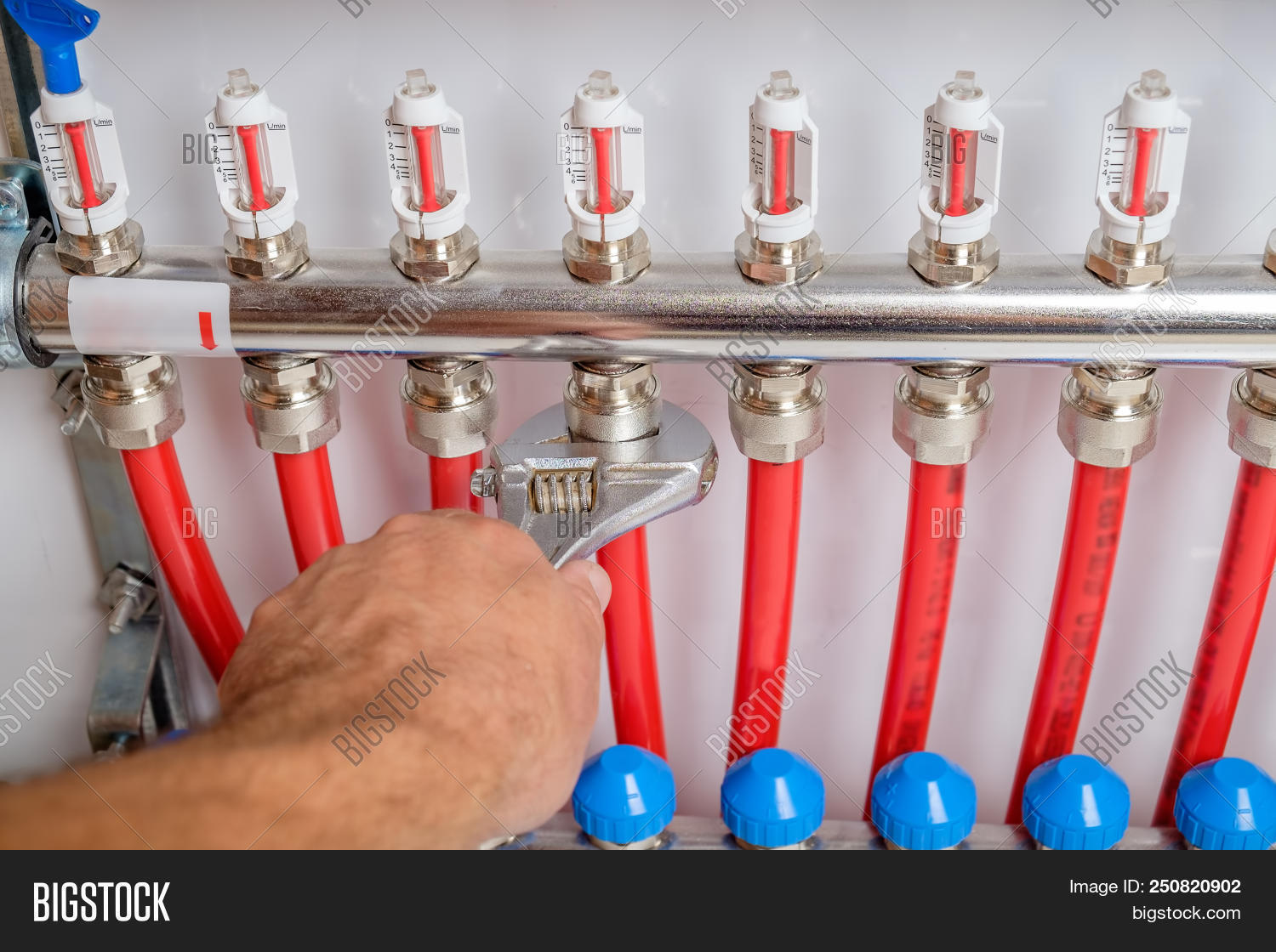 Plumber Hand Wrench Image & Photo (Free Trial) Bigstock