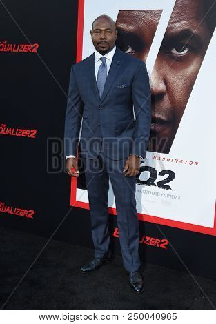 LOS ANGELES - JUL 17:  Antoine Fuqua arrives to the 'The Equalizer 2' Los Angeles Premiere  on July 17, 2018 in Hollywood, CA                