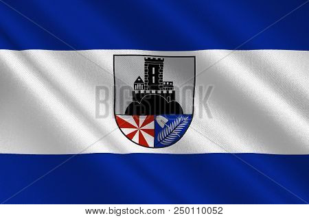 Flag Of Niederduerenbach Is A Municipality In The District Of Ahrweiler, In Rhineland-palatinate, Ge