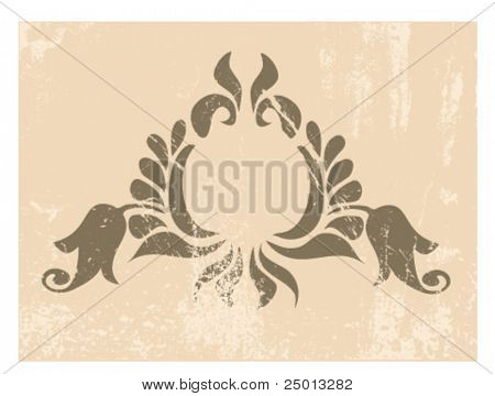 carta da parati retrò grunge