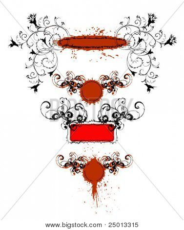 elementi di disegno vettoriale