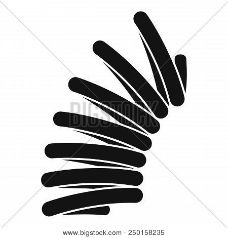 Jump Coil Icon. Simple Illustration Of Jump Coil Vector Icon For Web Design Isolated On White Backgr