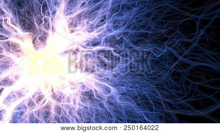 Growing Energetic Lines, Suitable For All Of, Energy, Synapse, Computing, Ai, Core, Power And Mythic