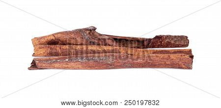 Cinnamon Sticks Isolated On The White Background