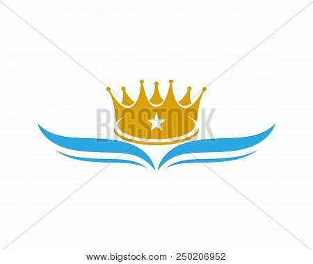 Crown Logo Template Vector Icon