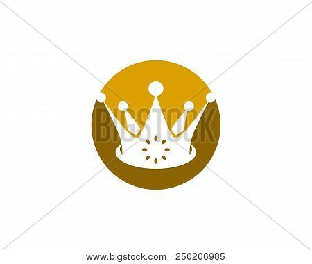 Crown Logo Template Vector Icon