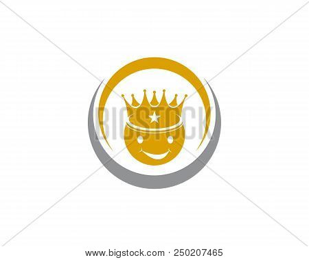 Crown Logo Template Vector Icon