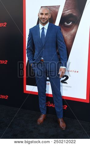 LOS ANGELES - JUL 17:  Jay Hieron arrives to the 'The Equalizer 2' Los Angeles Premiere  on July 17, 2018 in Hollywood, CA                