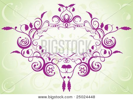 file vettoriale dei design pattern floreali con sfondo verde chiaro