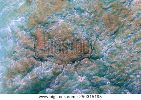 Lava Flame On Black Ash Background. Formation, Geology, Nature, Environment. Danger, Hazard, Energy 