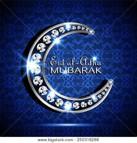 Eid Al-adha, Kurban Bajram Muslim Festival. Vector Illustrator.
