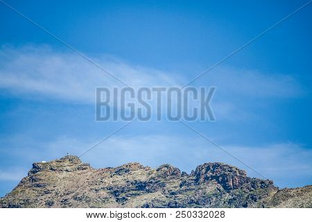 Panoramic View Of An Alpine Valley