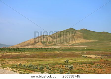 Mountain Landscape From Ismayilli Region Of Azerbaijan In Summer