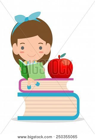 Cute Kids Reading Books,cute Children Reading Books, Happy Children While Reading Books, Kids While 