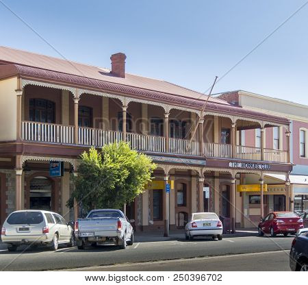 Broken Hill, New South Wales, Australia, March 2018 - The Workies Club Building In The City Of Broke