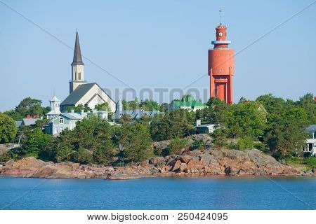 Hanko On A Sunny July Morning. Southern Finland
