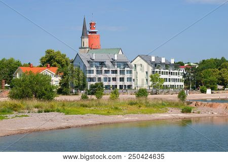 Sunny July Day In Hanko. Southern Finland