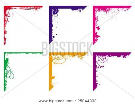 coleção de cantos do grunge