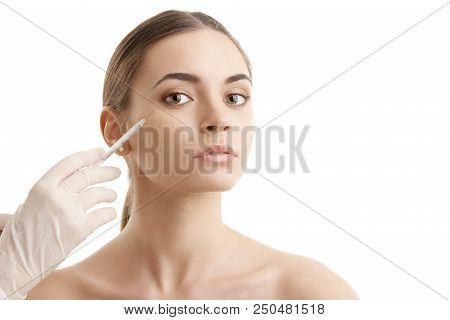 Woman At Plastic Surgery