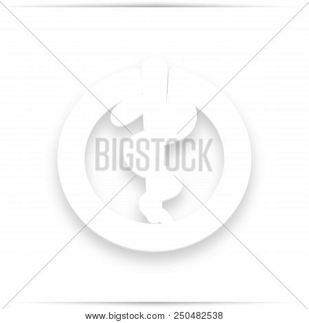Caduceus Medical Symbol-  Web Icon, Easy Paste To Any Background