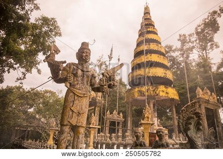 Cambodia Kampong Thom Phnom Santuk Temple