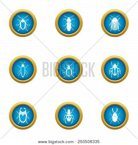 Nullity Icons Set. Flat Set Of 9 Nullity Vector Icons For Web Isolated On White Background