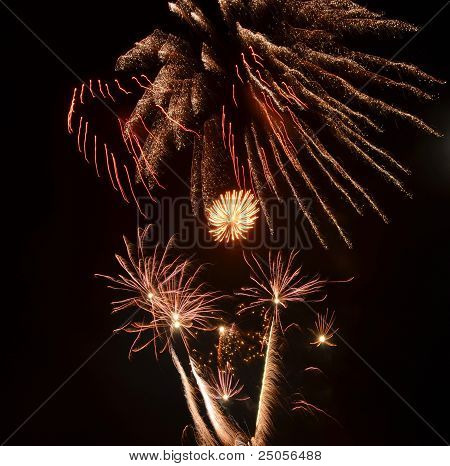 fireworks display