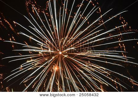 fireworks display